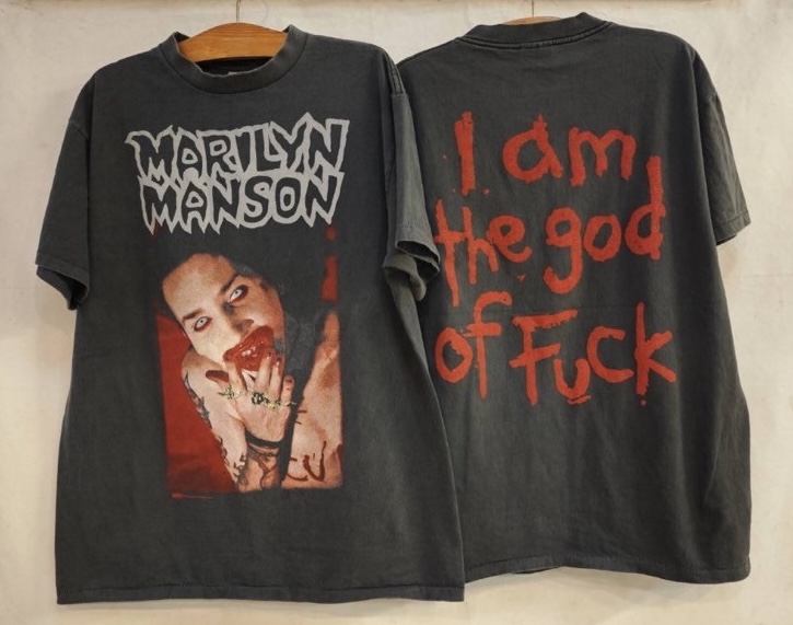 MARILYN MANSON 『I AM THE GOD OF FUCK』